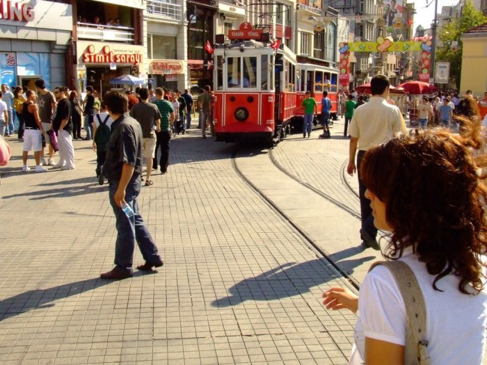 taksim istanbul tram